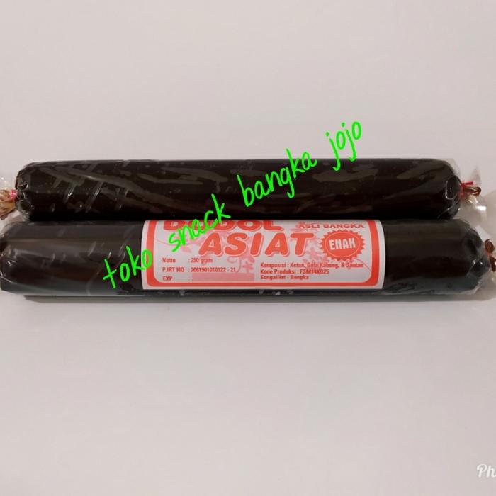 Gambar DODOL BANGKA ASIAT 250GRAM DODOL KETAN DODOL ASIAT KUE DODOL BANGKA dari TOKO SNACK BANGKA JOJO undefined Tokopedia