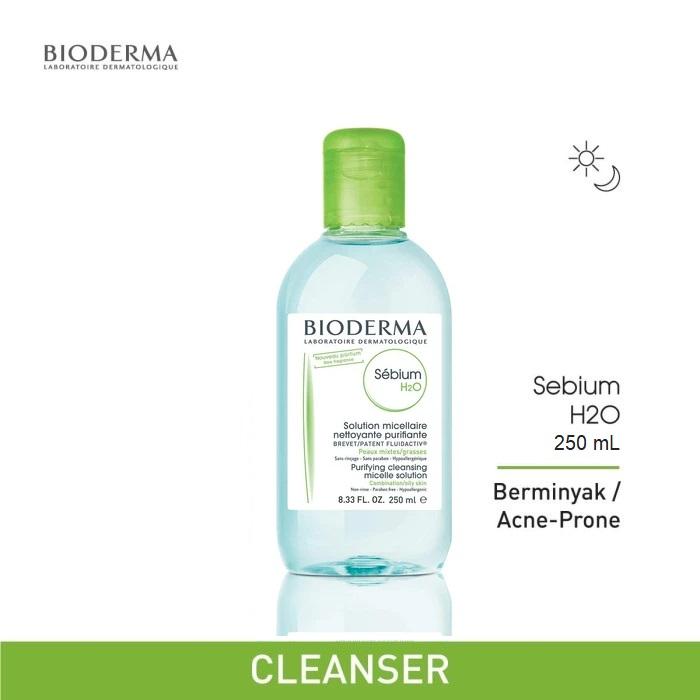 Gambar Bioderma Pembersih Kulit Wajah Sensitif Sebium H2O Micellar Water 100 - 250 Ml dari Health & Beauty Hut undefined Tokopedia