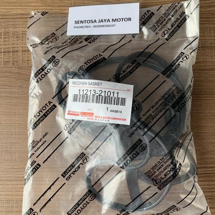 Gambar packing tutup klep,gasket cover valve Toyota new yaris vios limo dari Sentosa Jaya Mtr undefined Tokopedia