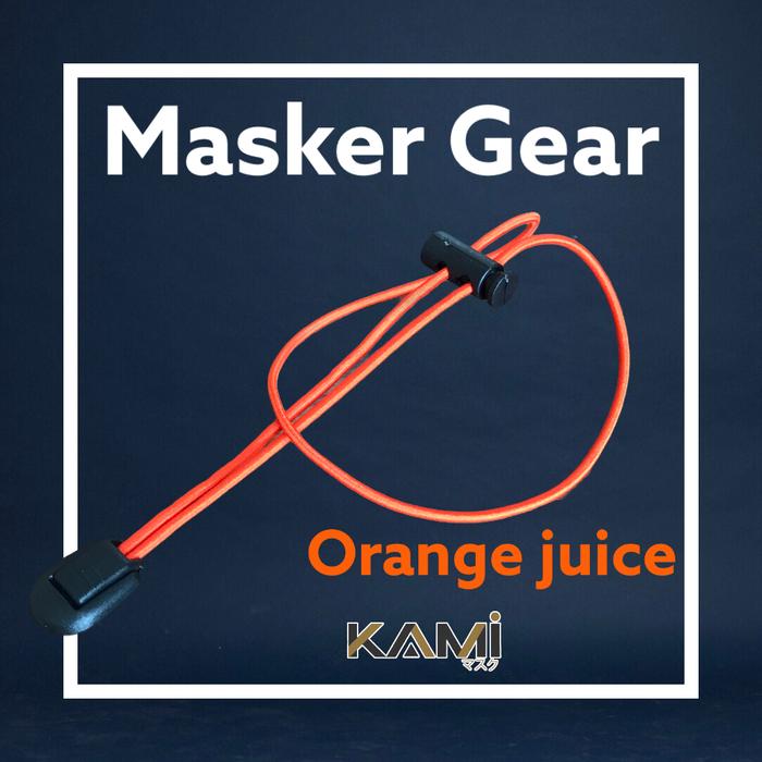 Gambar stopper tali masker adjustable premium - Orange dari Bubblebee Packing undefined Tokopedia