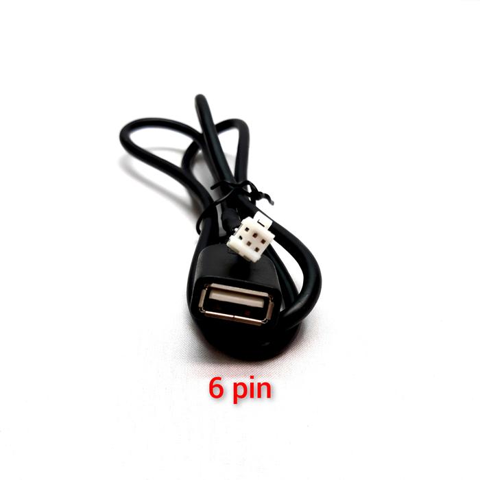 Gambar KABEL SOKET USB UNTUK HEADUNIT ANDROID - 6 pin dari SALE TIMES undefined Tokopedia