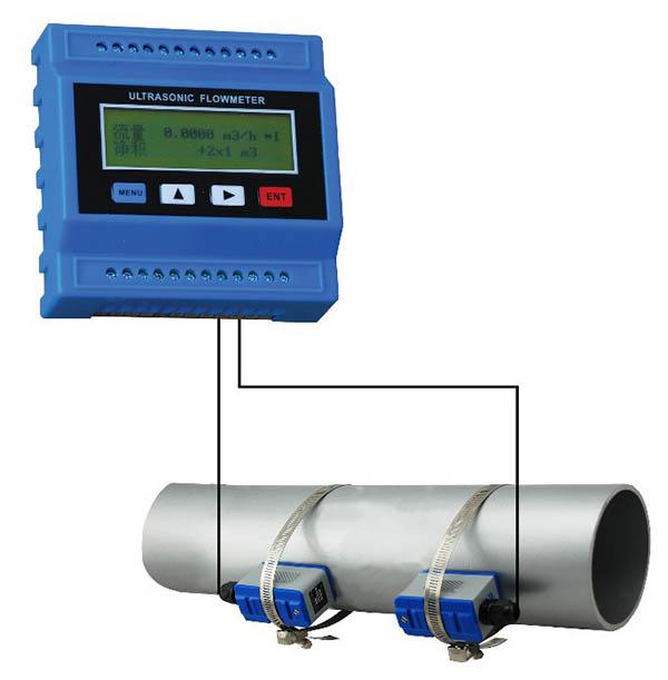 Jual Ultrasonic Flow Meter 15-100mm TS-2 TUF2000M Flowmeter TUF-2000M ...