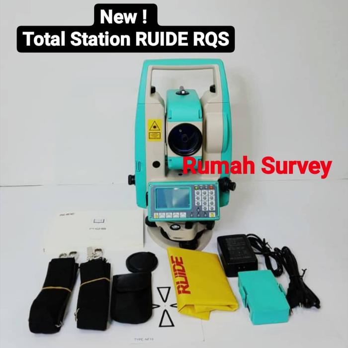 Jual Total Station RUIDE RQS Reflectorless 1.000mtr 2 Display ...