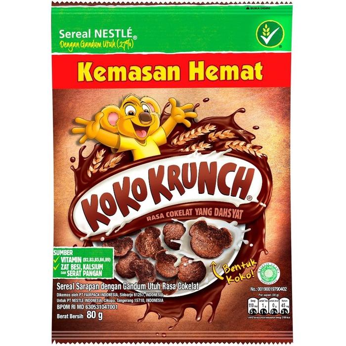 Gambar Nestle Cereal Breakfast Koko Krunch 80G dari rostinishop undefined Tokopedia