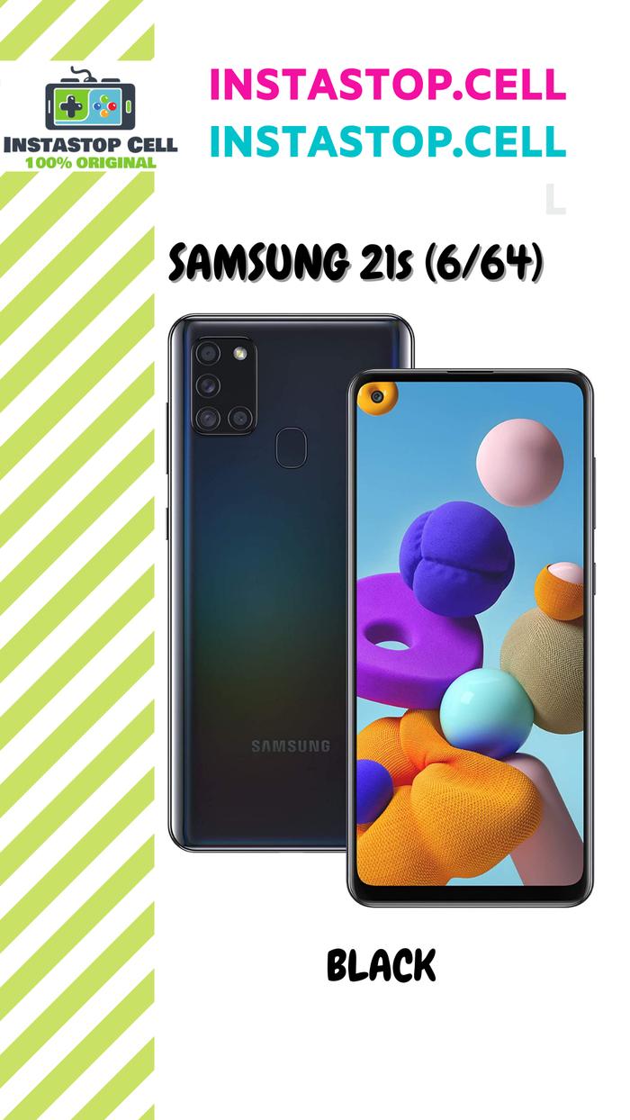 Gambar Samsung Galaxy A21s 6/64 GB Garansi Resmi SEIN - HITAM BIRU PUTIH - Hitam dari InstaStop Cell undefined Tokopedia