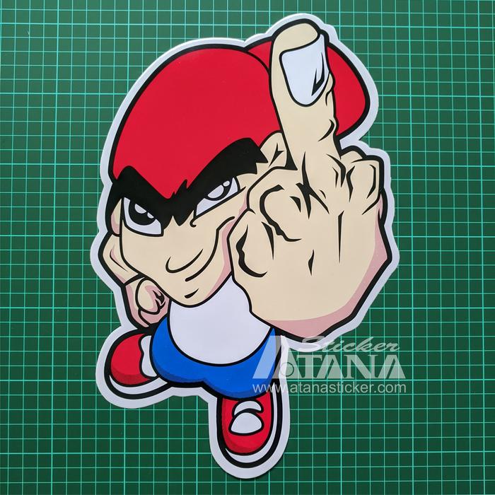 Gambar Stiker Printing Sablon Jumbo Vinyl Badboy Shuvit Power Full - Kuning dari Atana Sticker undefined 2 Tokopedia