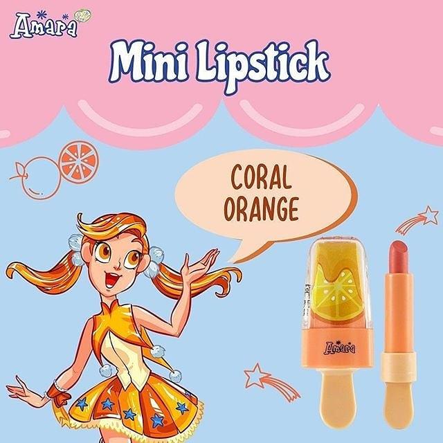 Gambar PURBASARI AMARA MINI LIPSTIK ANAK - ORANGES dari Beauty Creation 06 undefined Tokopedia