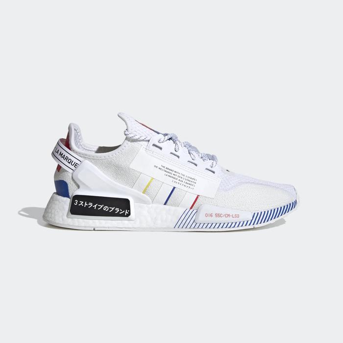Gambar Adidas NMD R1 V2 “Core Black/Blue/Red & Cloud White" - Putih dari Goodlookingshoes undefined Tokopedia