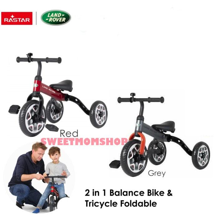 Land Rover In Balance Bike Tricycle Foldable Blue Sepeda Anak | atelier ...