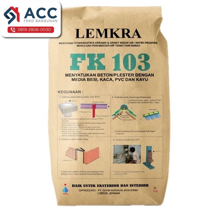 Jual Lemkra Fk 103 Fleksibel Waterproofing Abu Abu 5 Kg Kota Depok Toko Bangunan Acc Tokopedia