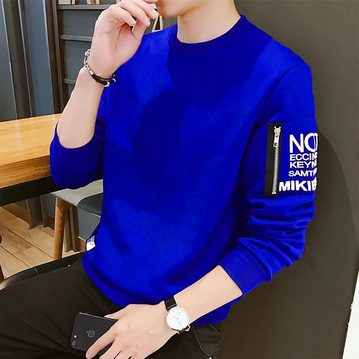 Gambar Kaos Baju Lengan Panjang Cowok Martin Atasan Pria Fashion Premium - benhur, Standart dari queenlabell undefined Tokopedia