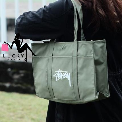 Jual Stussy Military Green Tote Bag 