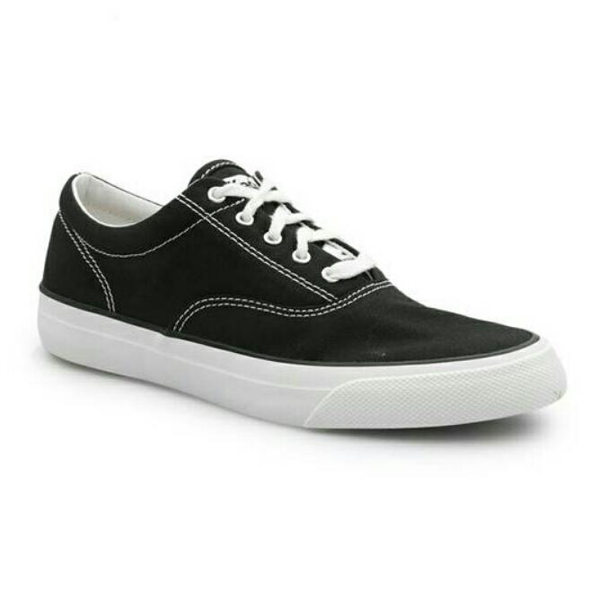 keds anchor canvas black