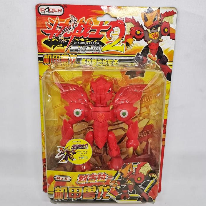 Gambar Mainan Robot Dragon Warrior set 568 dari EAZYTOYS undefined Tokopedia