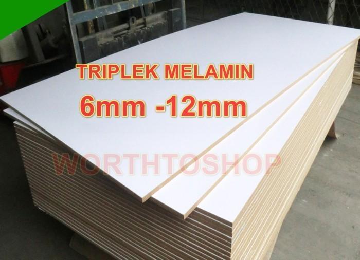Jual Triplek Melamin 12mm 1 Muka Doff Multiplek Melamin 12mm Kota Bogor Worthtoshop Tokopedia