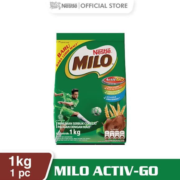 Gambar milo actigen 1kg / milo activ go 1kg / Nestle milo / susu milo dari NK KOLEKSI SDA undefined Tokopedia