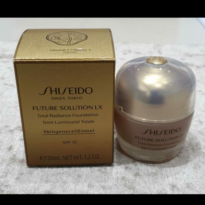 Gambar Shiseido future solution lx total radiance foundation - N2 dari Bub's pretty little things undefined Tokopedia