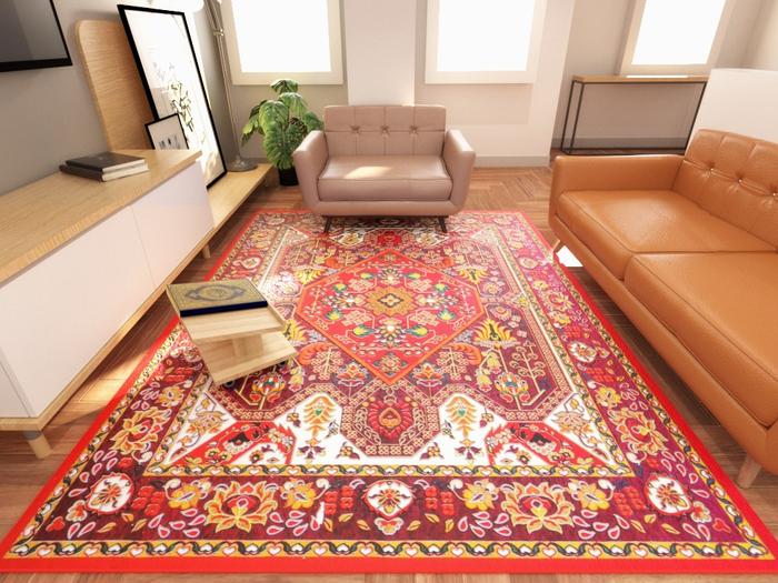 Gambar Karpet Turki Ostrich Jazmine 190x240cm Ekspor Dubai Permadani Turkey - Antik, Merah dari Mayhome.id undefined Tokopedia