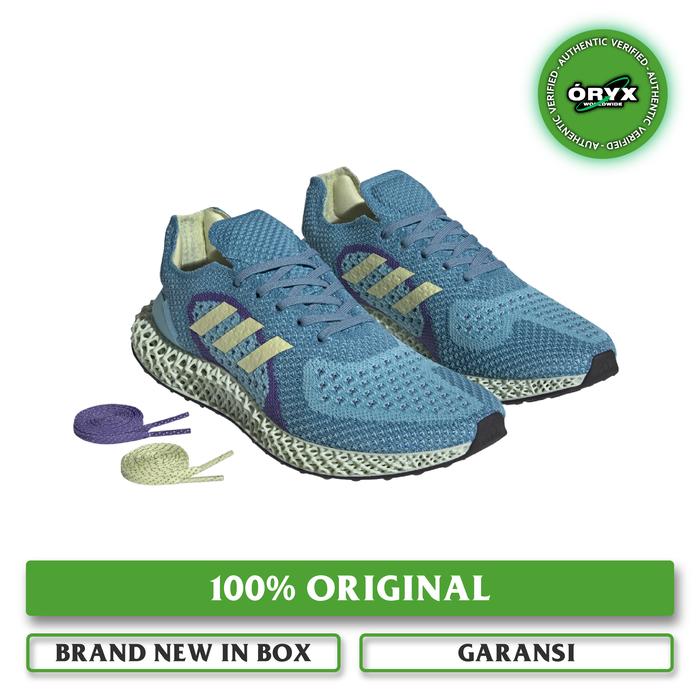 Adidas Zx Runner 4D Carbon Light Aqua Yellow Tint Purple US