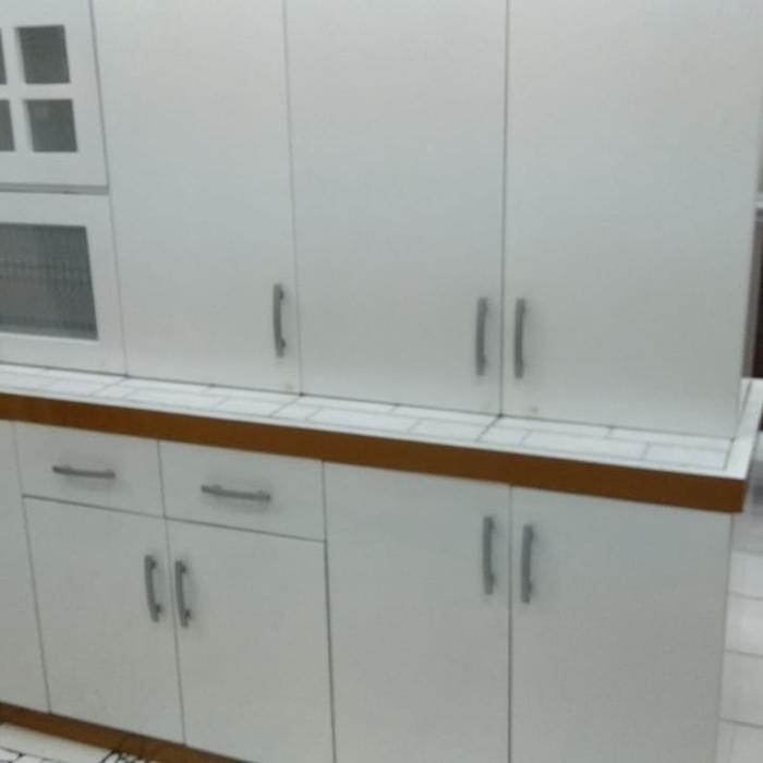 Gambar kitchen set atas bawah 200 cm dari TOSCASHOPID undefined Tokopedia