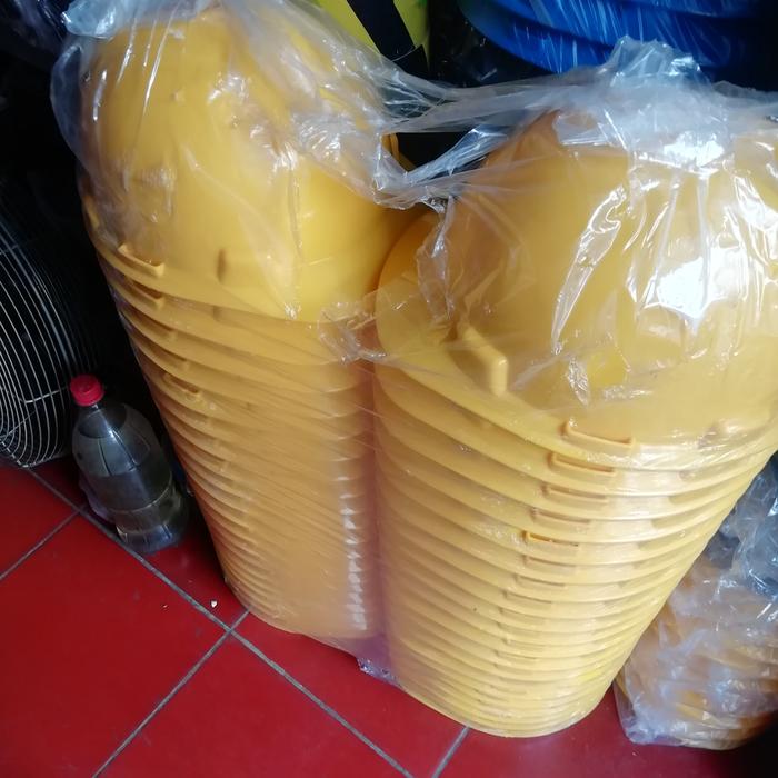 Gambar Helm proyek SNI termurah dan tebal + tali putar - Kuning dari Anugrahsafety undefined Tokopedia