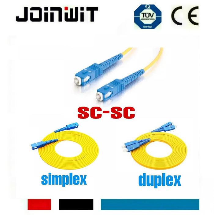 Gambar Patchcord SC/LC/FC Simplex/Duplex Single Mode fiber optic (5 METER) - SC-SC, SIMPLEX dari Joinwit undefined Tokopedia