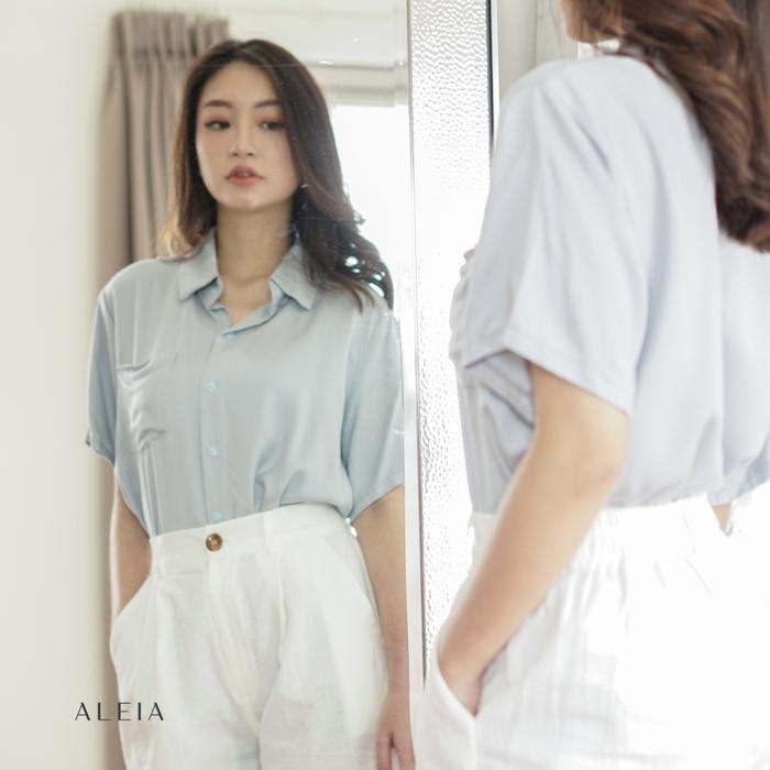 Gambar Basic Linen Short - White dari aleiawear undefined Tokopedia