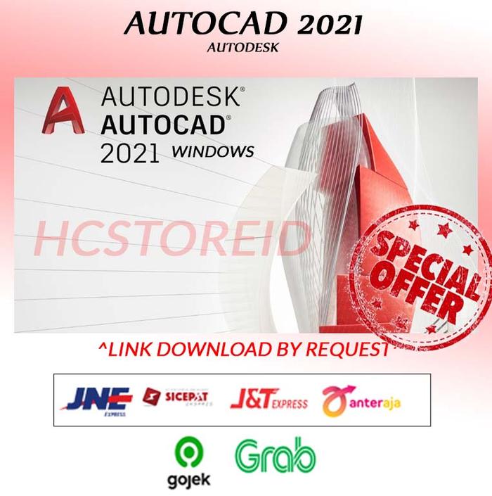 Gambar SOFTWARE DESIGN AUTOC4D 2021 ACAD dari SOFTWAREKUSTORE undefined Tokopedia