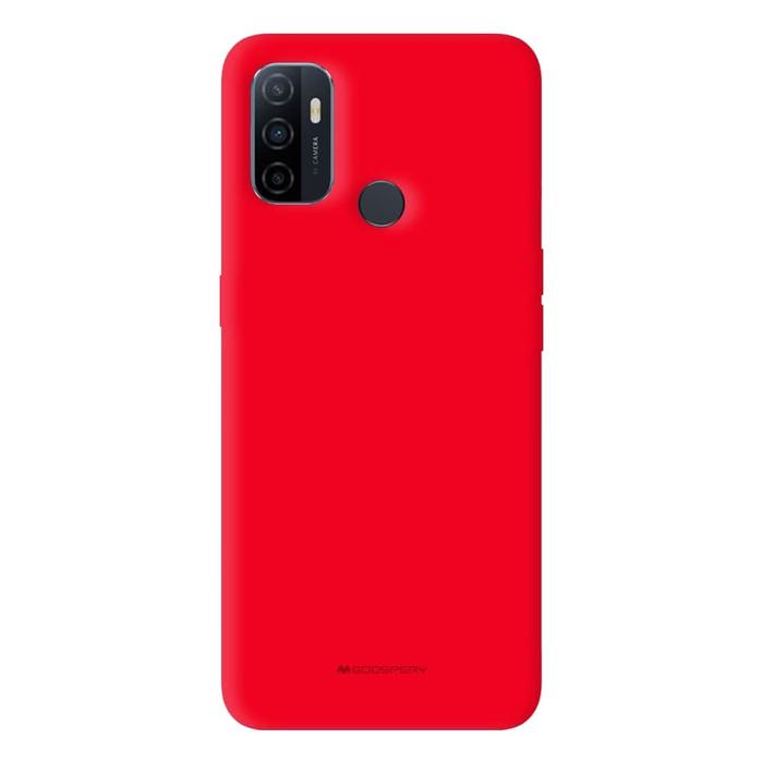 Gambar GOOSPERY Oppo A53 2020 Soft Feeling Jelly Case - Red dari Goospery Indonesia undefined Tokopedia