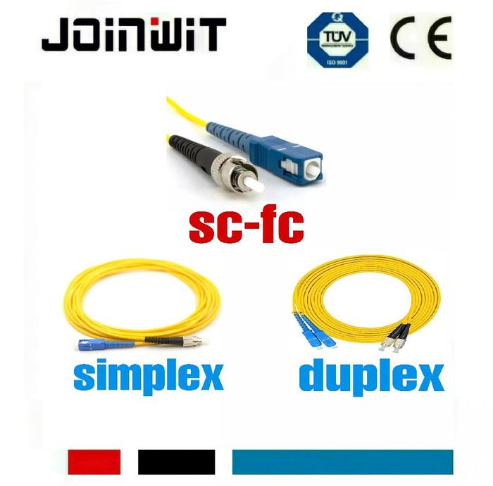 Gambar Patchcord SC/LC/FC Simplex/Duplex Single Mode fiber optic (5 METER) - SC-SC, SIMPLEX dari Joinwit undefined 5 Tokopedia