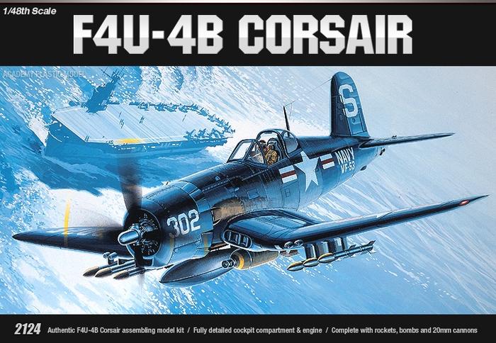 Gambar Model Kit ACADEMY F4U-4B KOREA WAR 1/48 12267 dari Jiwoo Toys undefined Tokopedia