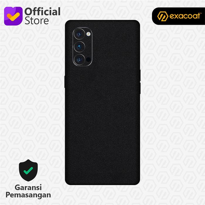 Gambar [EXACOAT] Oppo Reno4 3M Skin / Garskin - Matte Black - Model Cut Only dari Exacoat undefined Tokopedia