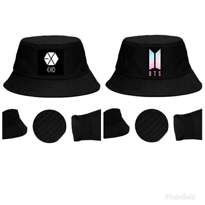 Jual Topi Bucket EXO / Topi Bucket BTS 