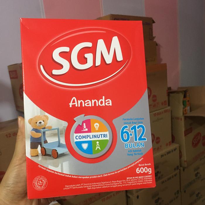 Gambar SGM Ananda 2 6-12bln 600gr dari Sakha BabyShop27 undefined Tokopedia