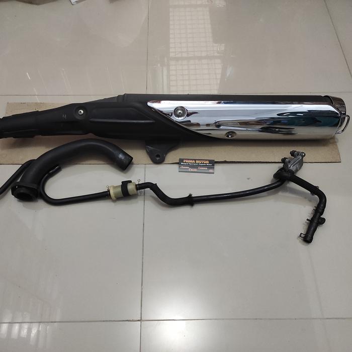 Gambar KNALPOT PEREDAM RX KING KOMPLIT ORI YAMAHA YGP SECOND ISTIMEWA dari Primamotorkarya undefined Tokopedia