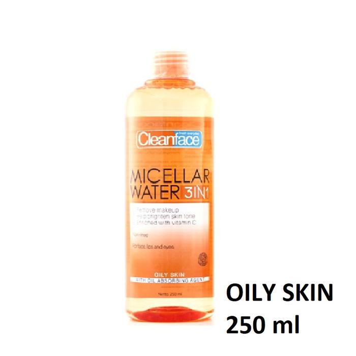 washing face with micellar water
