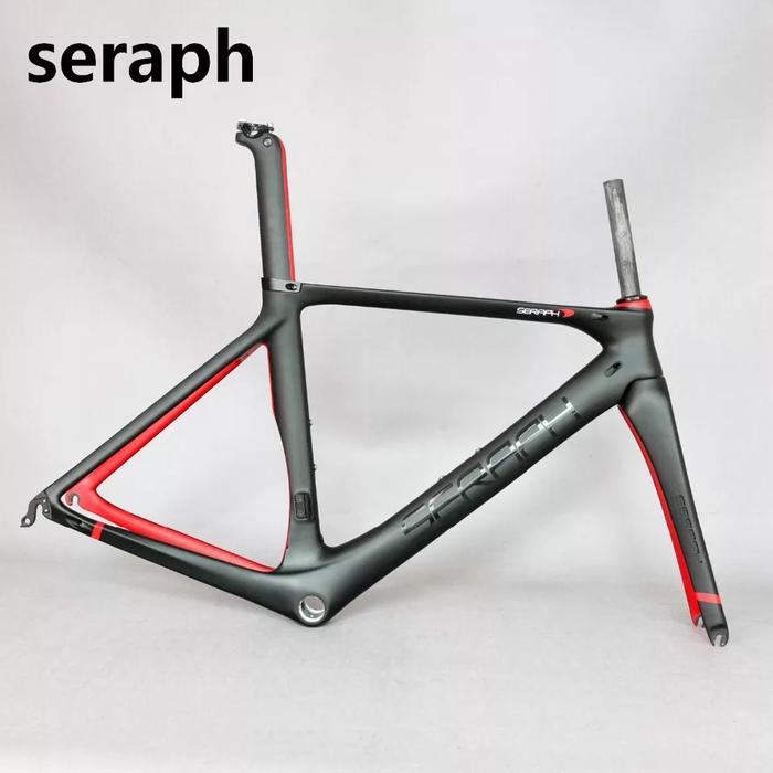 Jual Seraph 2020 New FM268 Full Carbon Aero Road new Bike Frame oem carbon  - hitam merah, 47.5cm - Kota Tangerang Selatan - Sambal Nona Manis |  Tokopedia