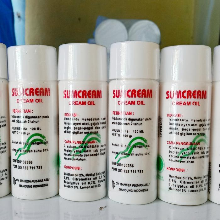 Gambar Sumcream Sumbawa Cream Oil Original 100% Cream Pijat dari AlaydrusStore361 undefined Tokopedia