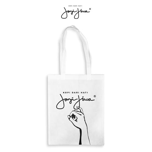 Gambar Basic Series - Tote Bag Janji Jiwa - Putih dari Kopi Janji Jiwa_Archived undefined Tokopedia