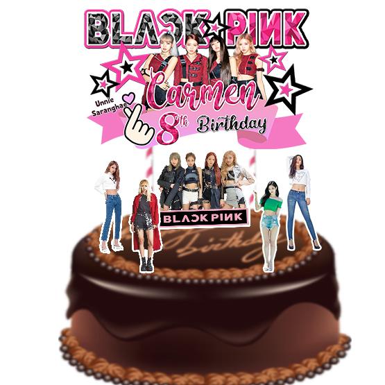 Jual Black Pink Sarangeo Topper Cake Birthday Hiasan Kue Ulang Tahun Jakarta Barat Topper Baking Tokopedia Jual Black Pink Sarangeo Topper Cake Birthday Hiasan Kue Ulang Tahun Jakarta Barat Topper Baking Tokopedia
