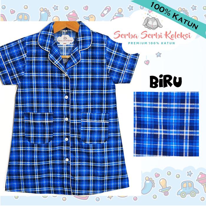 Gambar DASTER ANAK 100% KATUN PREMIUM - D28 - Biru, S dari SerbaSerbiKoleksi_NEW undefined Tokopedia
