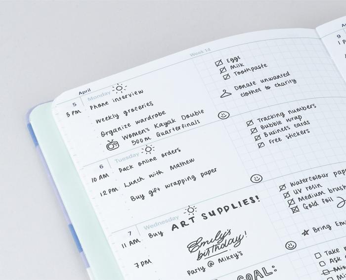 Gambar Mossery Luminary Guides 2021 Planner - Sun Side - Horizontal dari Somethingstokeep undefined Tokopedia
