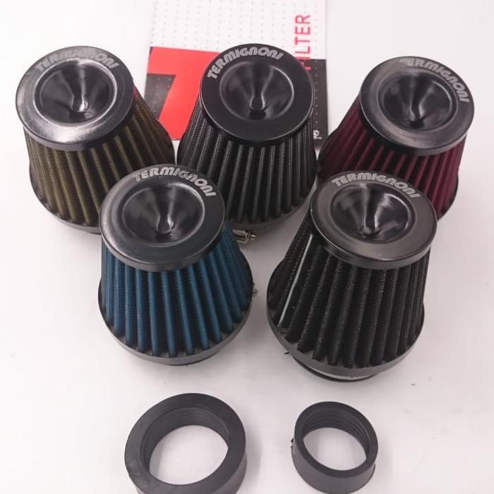 Gambar filter udara racing variasi open filter universal semua motor - Hitam dari Motorsportgms undefined Tokopedia