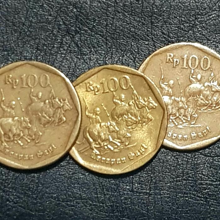 Jual Koleksi uang koin 100 rupiah (Edisi Karapan Sapi); Tahun 1997, 1998 - Kota Makassar - Collections 092020 | Tokopedia