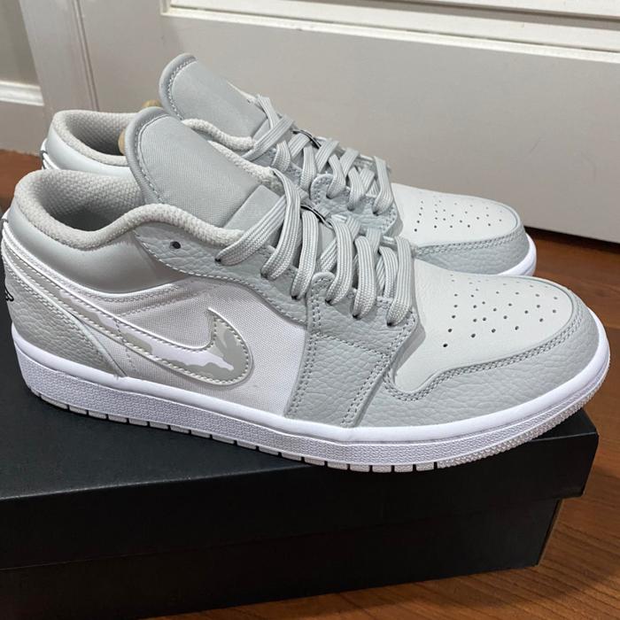 nike air jordan 1 low grey camo