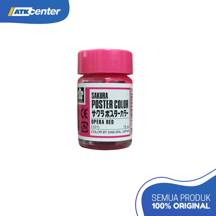 Jual Cat Poster Poster Color Sakura Pw 15 121 Red Opera Kota Surabaya Atkcenter Tokopedia