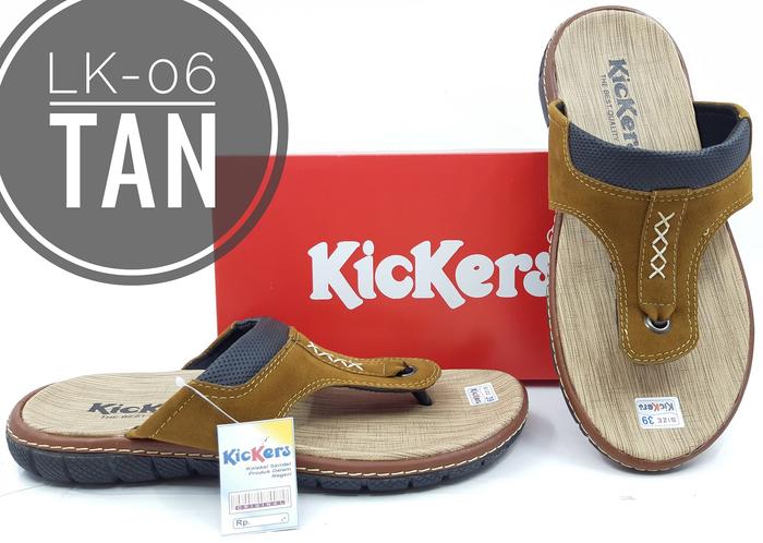 Gambar Fashion Sandal Pria Merk Kickers Kode LK-06 dari majujayashop1 undefined Tokopedia