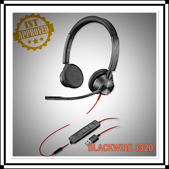 Blackwire C3320 Stereo Headset 