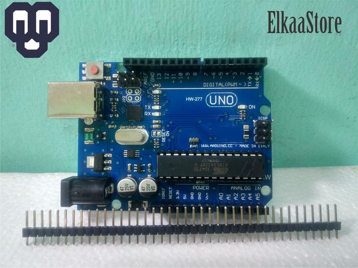 Gambar Arduino UNO R3 dip Atmega328 16u2 High Quality - Tanpa Kabel dari Abe Sh0p undefined Tokopedia
