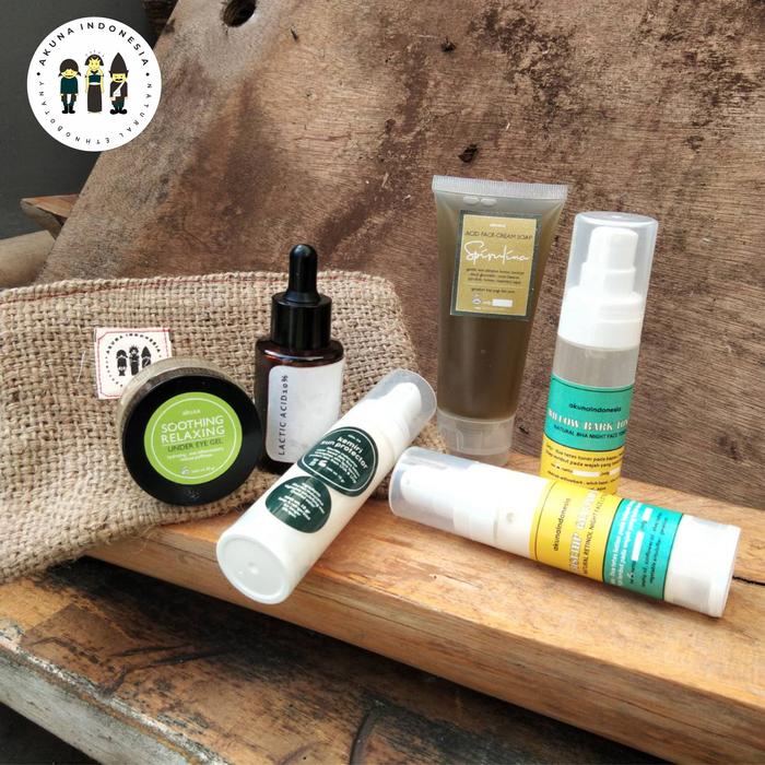 Gambar Skin Routine Package - Spirulina B dari Akuna indonesia undefined Tokopedia